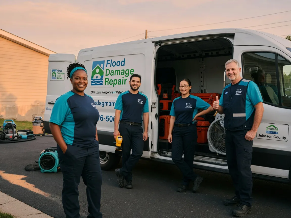 Water Damage Restoration company in Chambersburg, IL